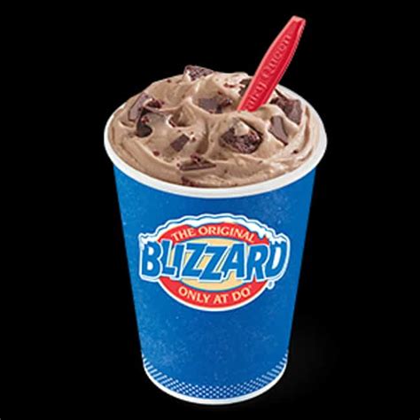 choco brownie extreme blizzard